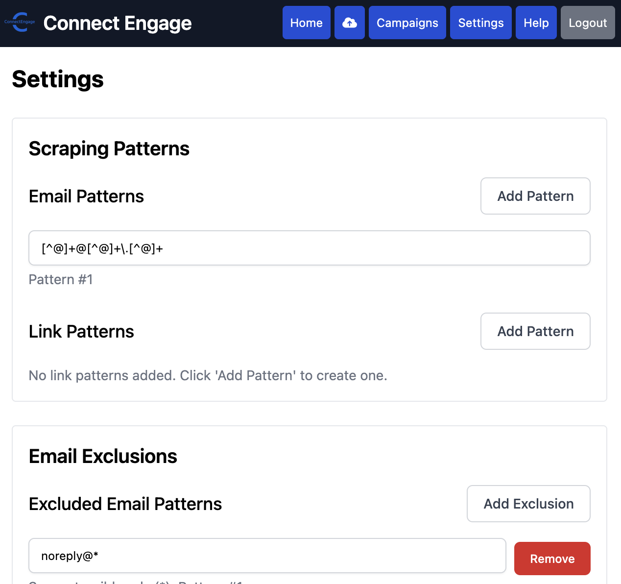 ConnectEngage Chrome extension screenshot 1
